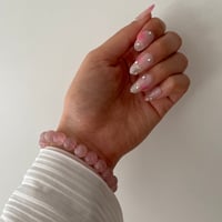 Image 6 of Rose Quartz Energy Bracelet