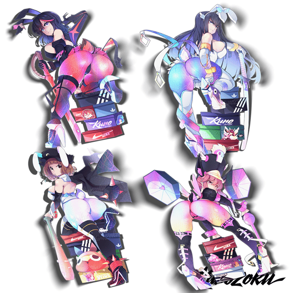 Image of Partial Holo Bunny KLK Waifus