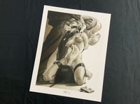 "Sophie Rides" Reproduction Print