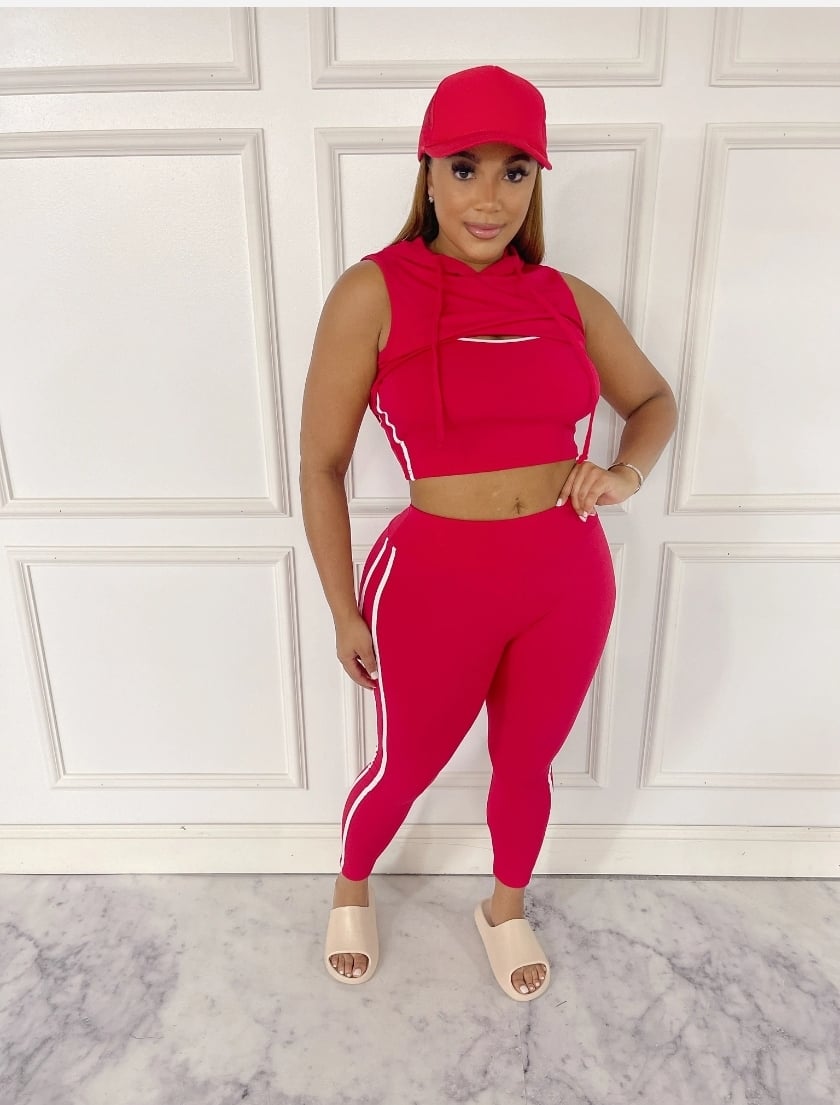 Tank Top & Hoodie Set