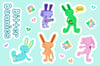 Bitter Bunnies Stickers