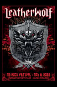 Image of LEATHERWOLF - M3 Festival 2022 Concert Poster