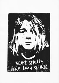 Image 1 of Emma Harvey - 'Kurt Smells Like Teen Spirit' 2022 - linited edition print