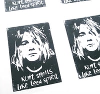 Image 3 of Emma Harvey - 'Kurt Smells Like Teen Spirit' 2022 - linited edition print