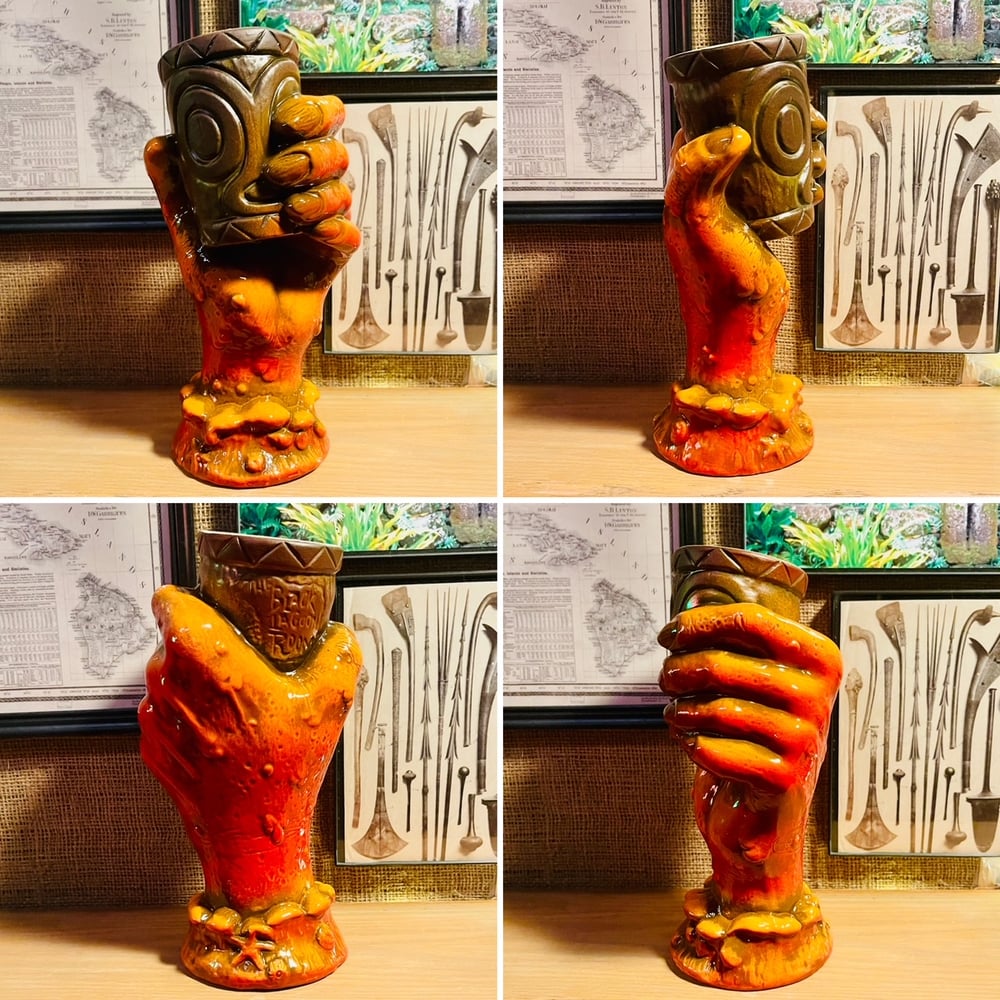 THIRSTY CREATURE "Lagoon is Lava" Limited Edition 20oz Logo Tiki Mug from Tiki Diablo!