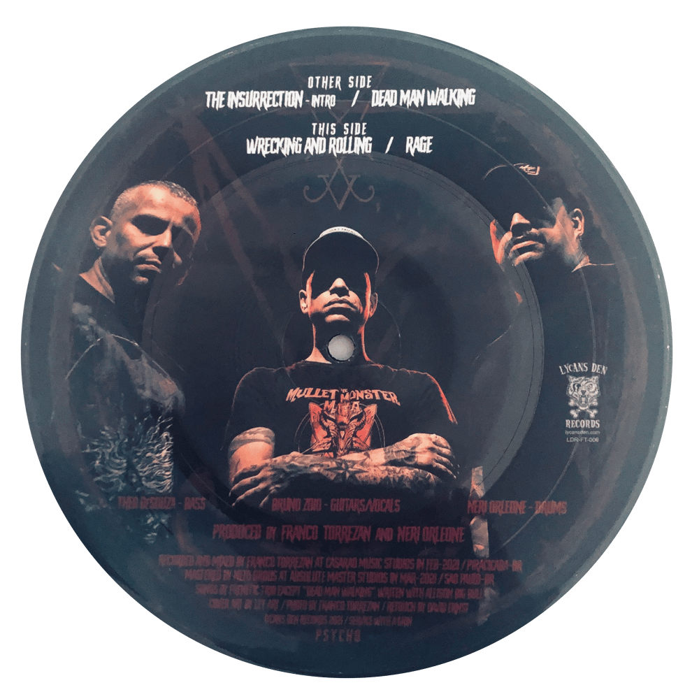 FRENETIC TRIO - UNDEAD INSURRECTION (7" PIC DISC)