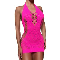 Image 1 of BARBIE FISHNET DRESS