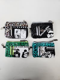 Image 1 of D-beat crust punk leopard wallet