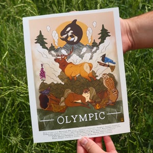 Olympic Peninsula Print