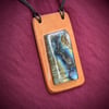 Rectangular Labradorite Pendant #1