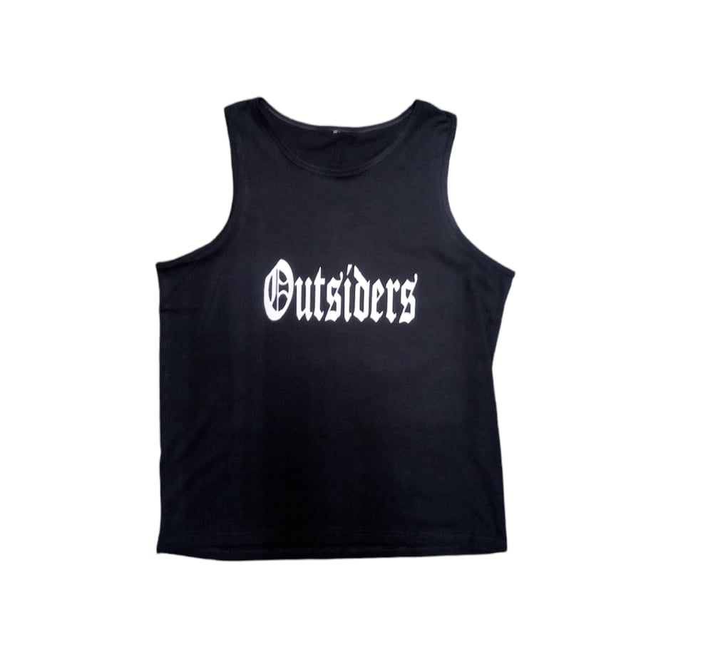 Image of Rebel Outsiders " Black " Tank Top 