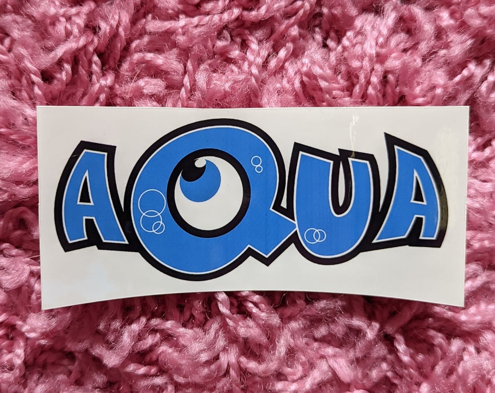 AQUA sticker 