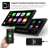 Image 2 of Android Headunit CarPlay Sat-Nav Ford Focus Fiesta Transit Kuga C/S-Max Galaxy Stereo Radio WIFI BT 