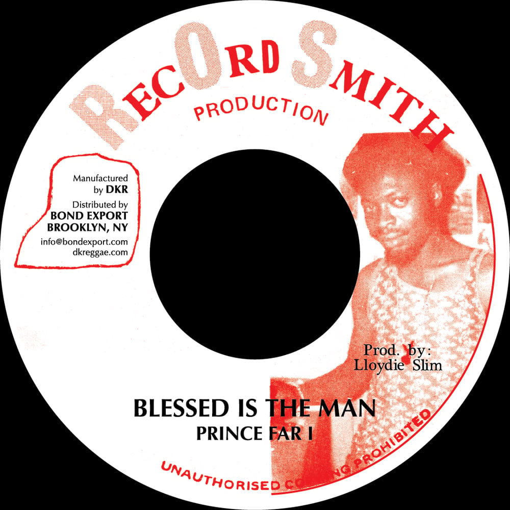Image of Prince Far I - Blessed is the Man 7" (Record Smith)