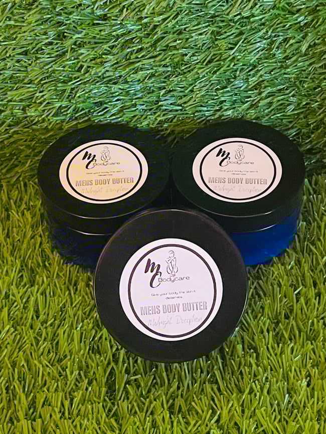Men's Body Butter: Midnight Deception