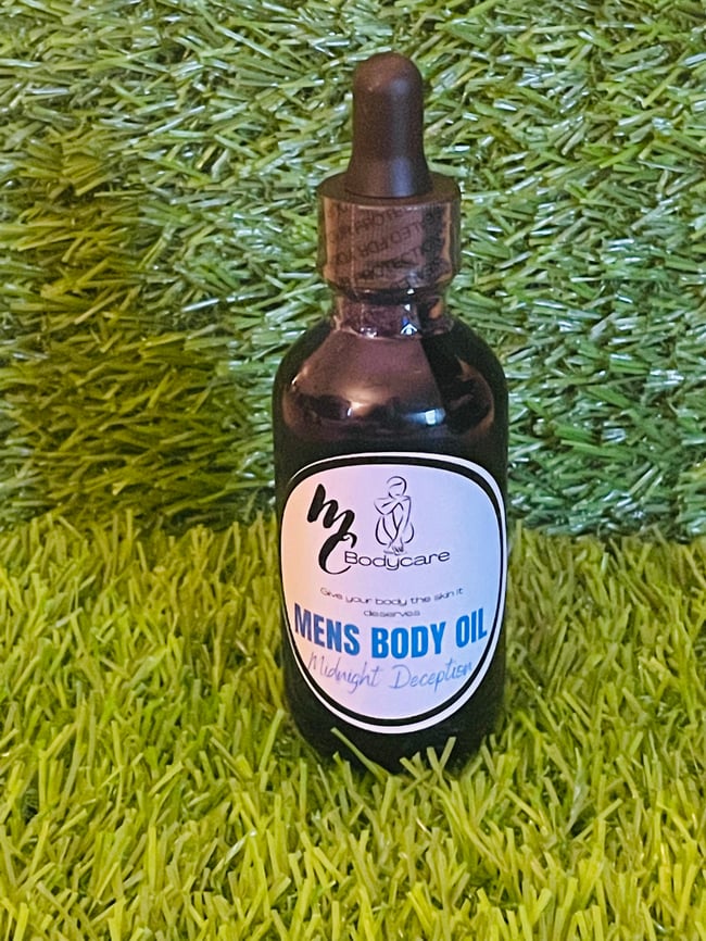 Men's Body Oil- Midnight Deception
