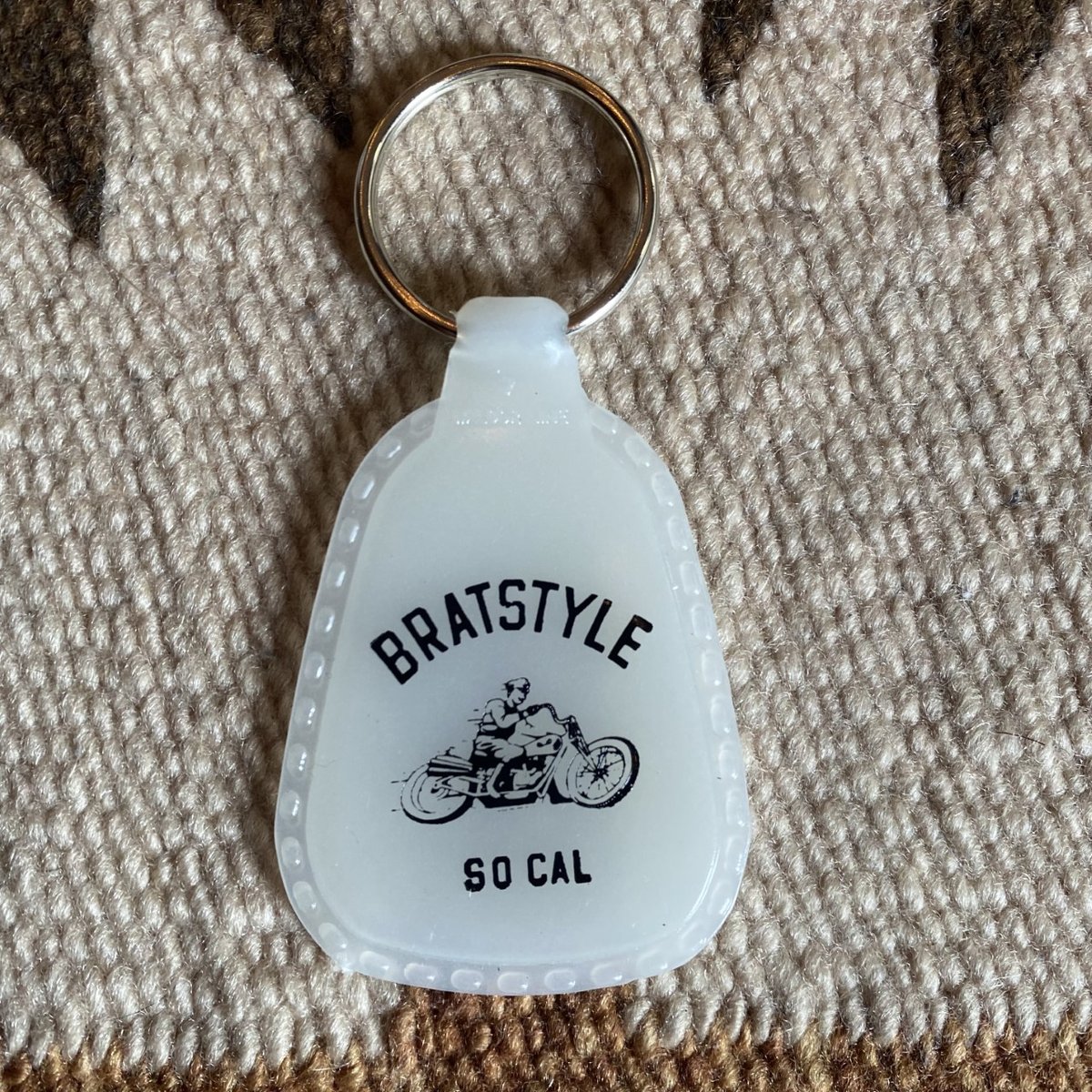 KeyTag motorcycle Nite Glow BRAT STYLE