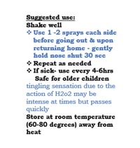 Image 3 of NASAL DEFENSE SPRAY 1oz