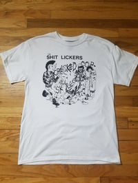 Shitlickers - Cracked Cop Skulls Shirt