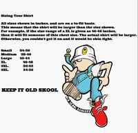 Image 2 of Keep It Old Skool Doodle T Shirt