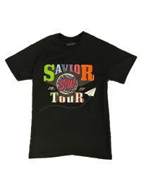 Savior Tour 22 Tee - Blk 