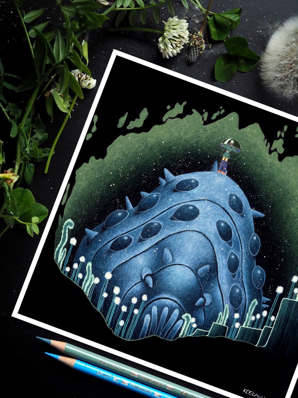 Image of Studio Ghibli Nausicaa of the Valley of the Wind Fine Art Print 