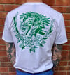 White & Green Unisex Pharaoh’s Horses tshirt