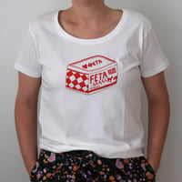 Image 1 of Love Feta - Ladies T-Shirt - White