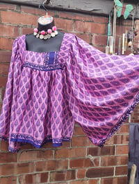 Image 3 of Gypset smock top Pink and blue