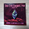 Third Eye - Blue Enamel Pin