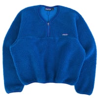 Image 1 of Vintage Patagonia Retro Pile Paddling Pullover - Blue