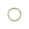 Bardot - Segment Ring Zircon Gold PVD (Surgical Steel, 1.2 mm)