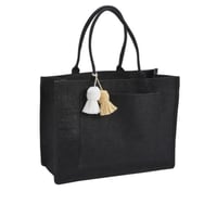 Image 1 of Natural Jute Tote
