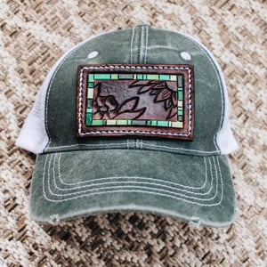 Image of Green Border Baseball Cap