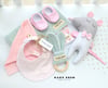 Dusty mint and pink gift set