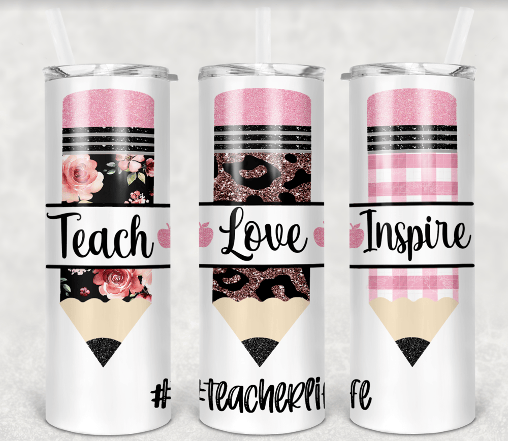 Image of Teach, Love, Inspire Tumbler