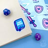 Pastel TTRPG Sticker Sheet