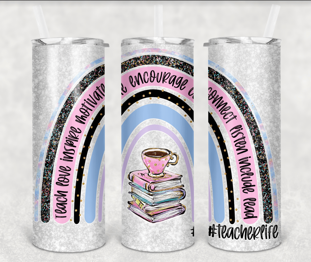 Image of Read Those Books Tumbler