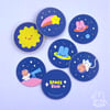 Space Bun Pogs