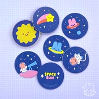 Image 1 of Space Bun Pogs