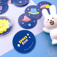 Image 2 of Space Bun Pogs