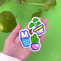 Image 2 of Potted Plant Sticker Set