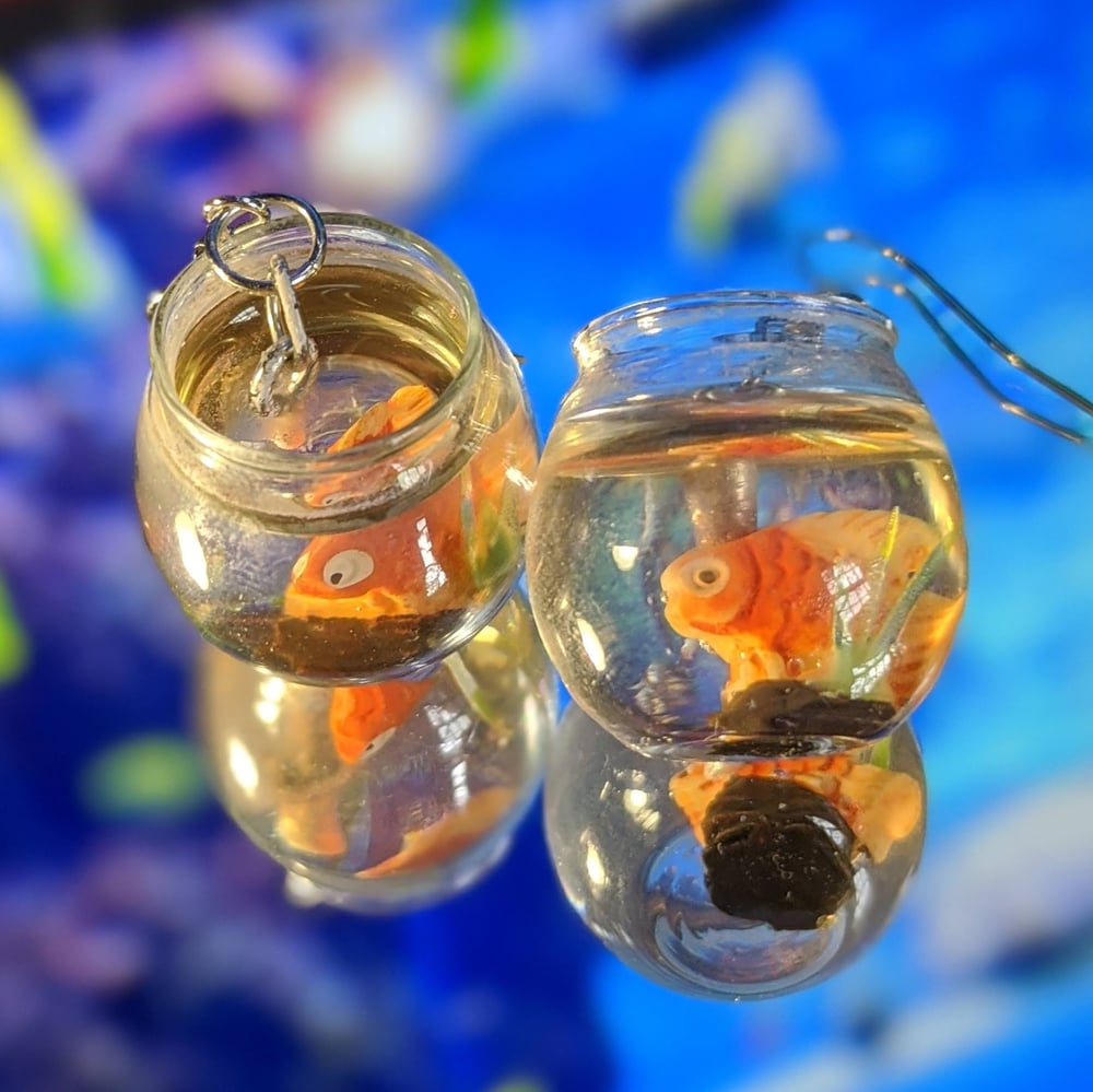 Image of Fish Bowl Earrings