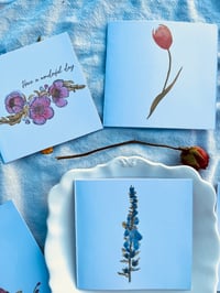 Image 5 of Botanical painted cards 