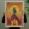 YOB + Spirit Adrift // Screenprinted Gig poster
