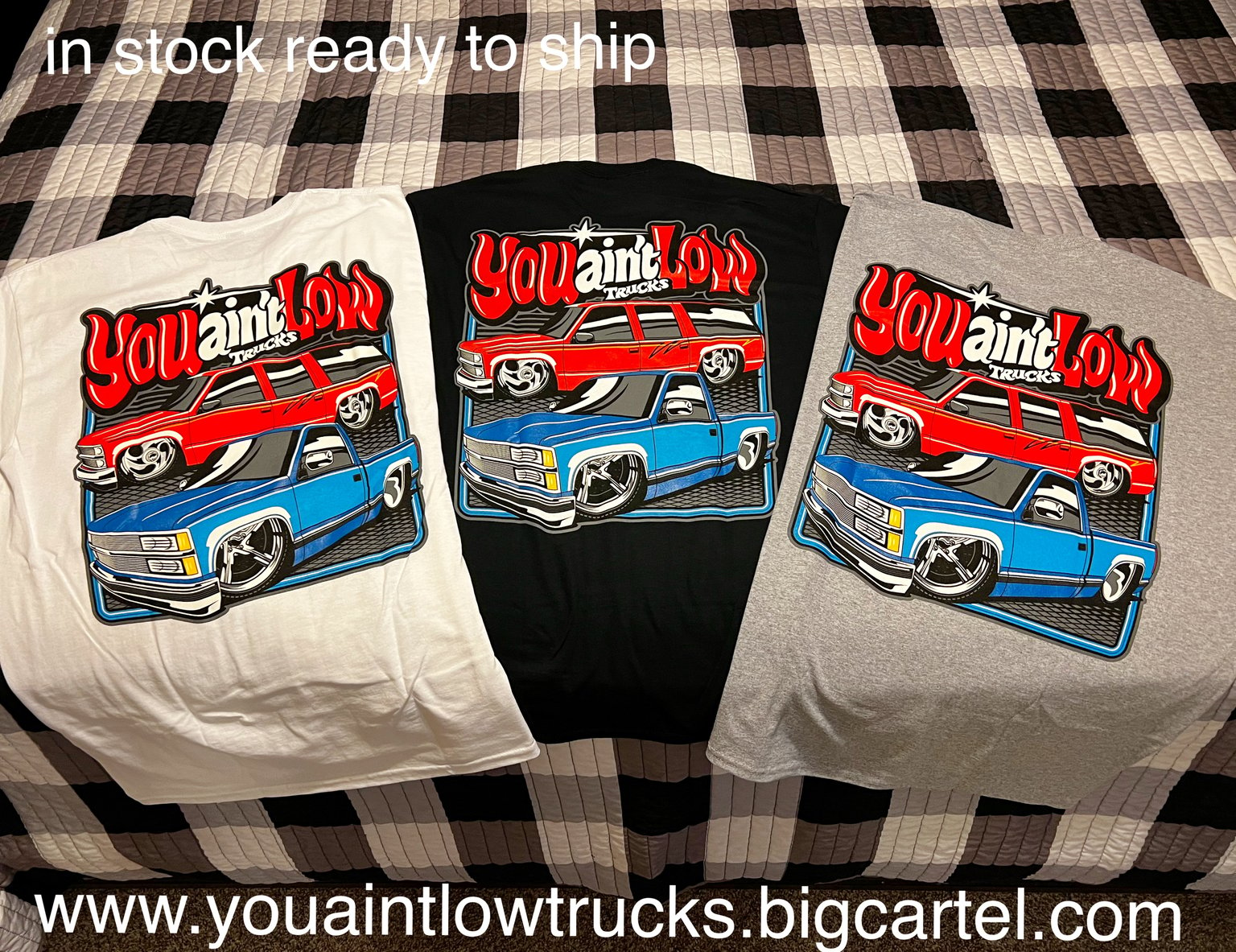 new OBS shirt (preorder) | You Ain't Low Trucks