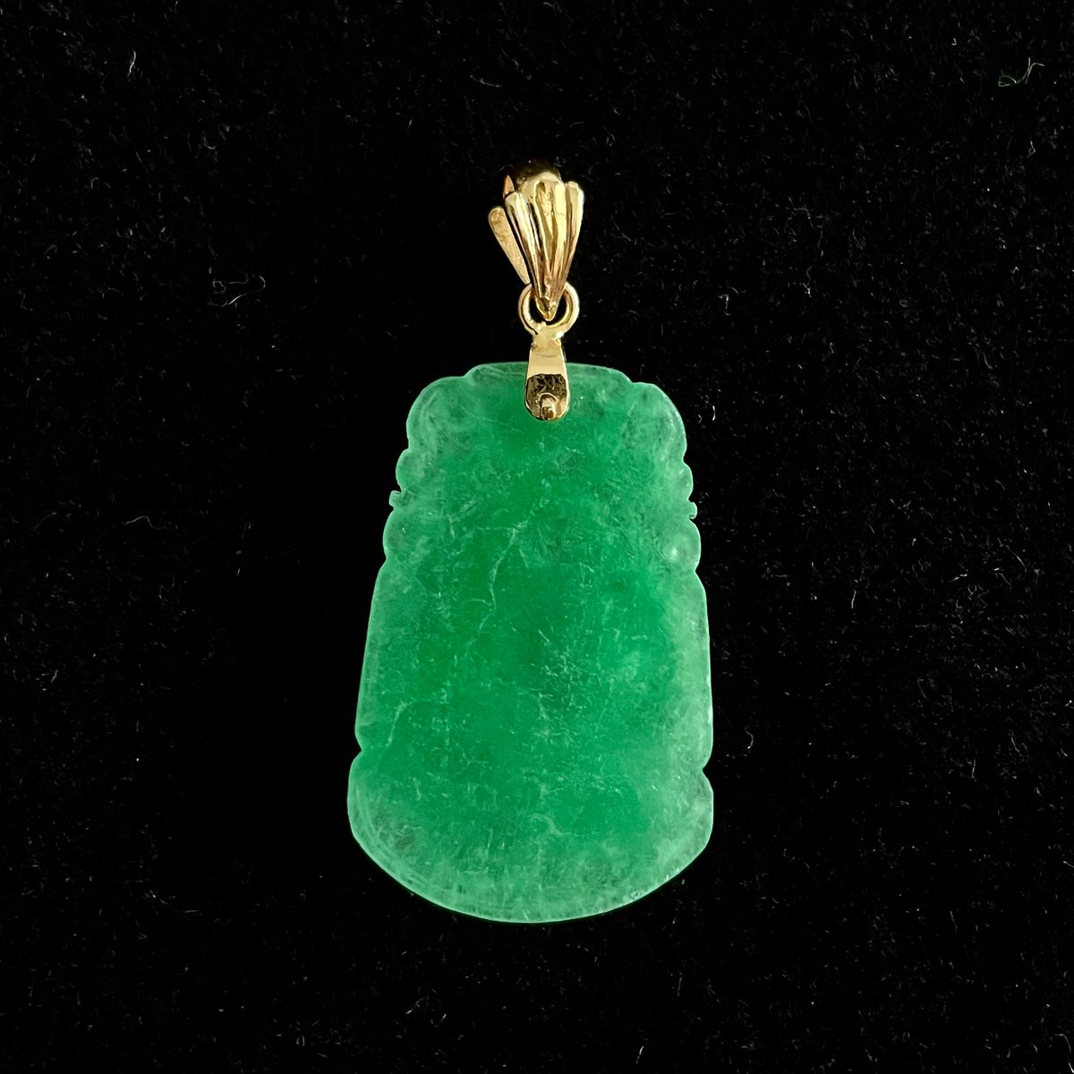 Jade 2025 pig pendant