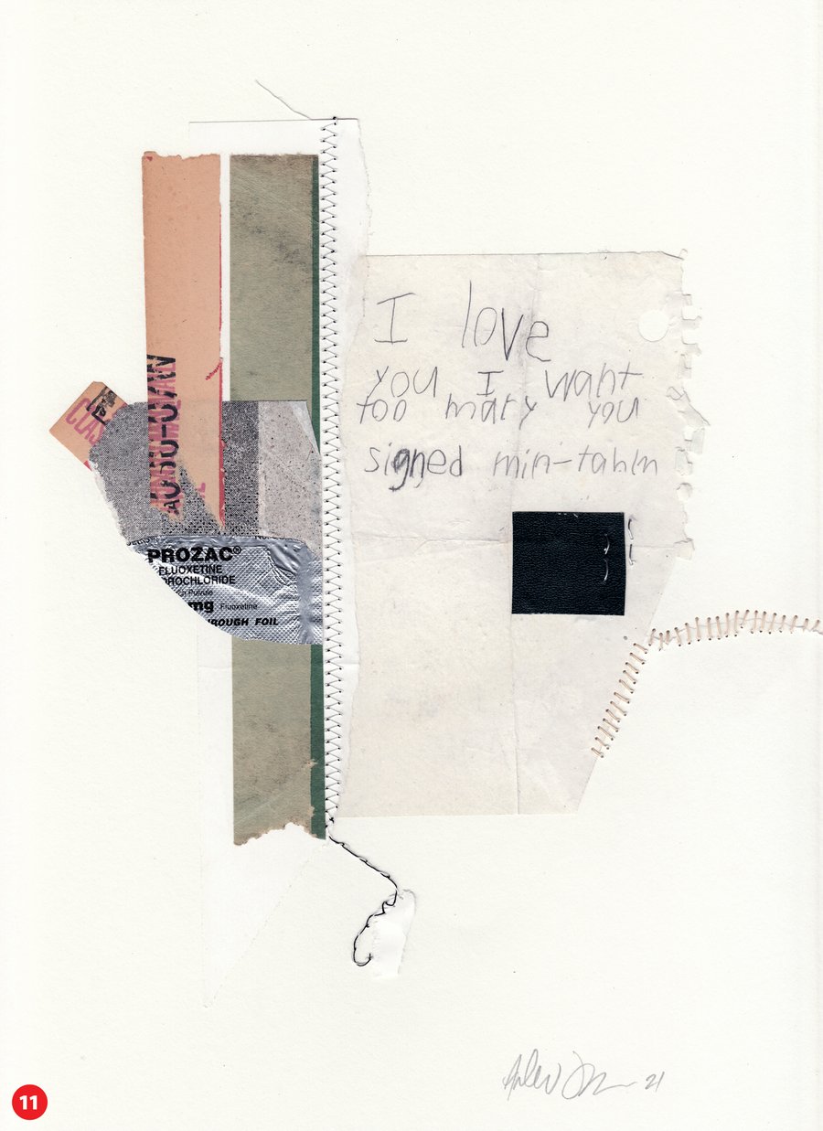 Image of REMNANTS Paper Collage Series (11-15)