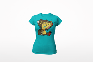 Image of Women's Original "Barry the Bear" T-Shirt 