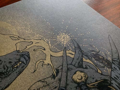 Image of Revolver x Metallica - Hand Embellished AP (1/2)